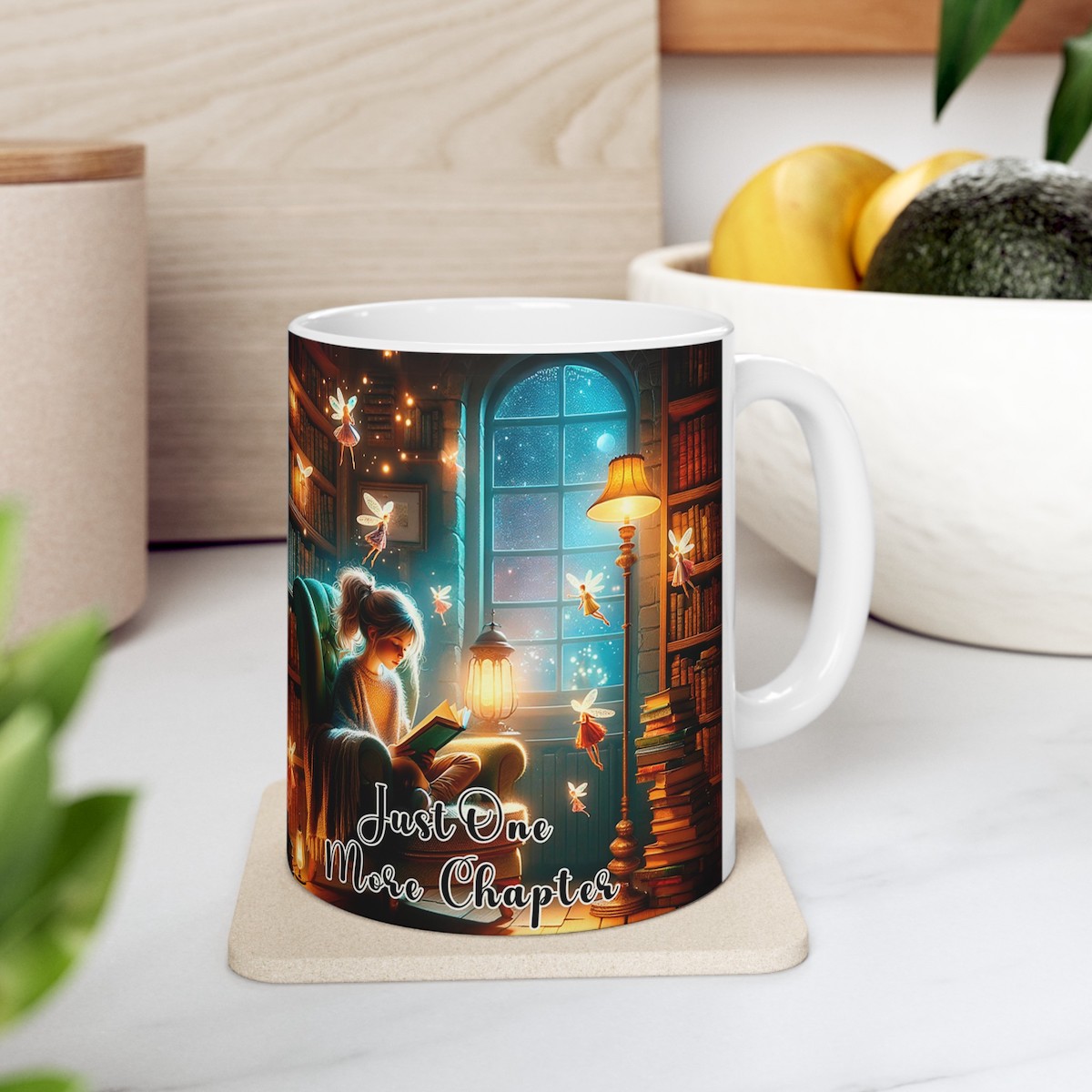 taza one more chapter regalo para amantes de la lectura