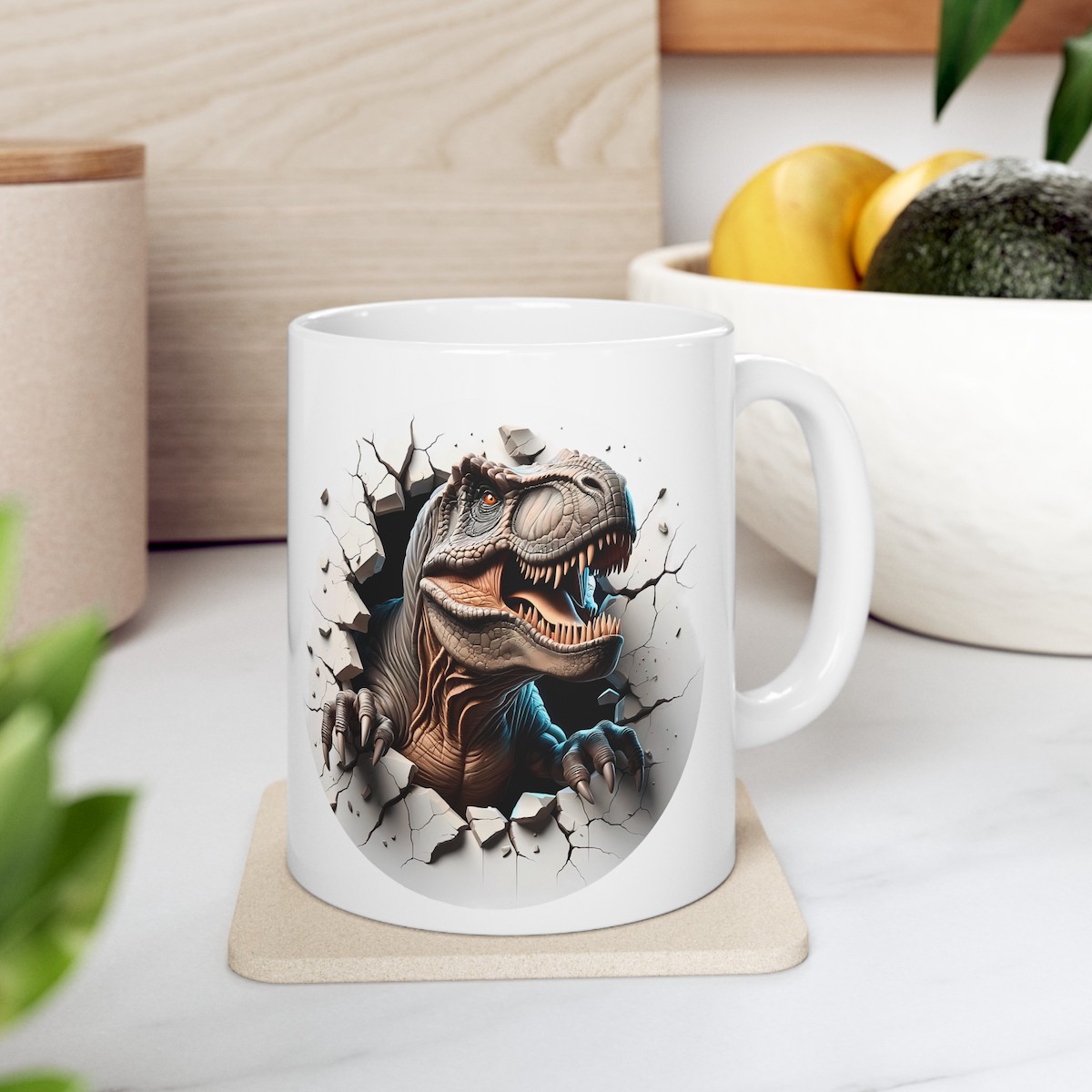 taza tiranosaurio Rex