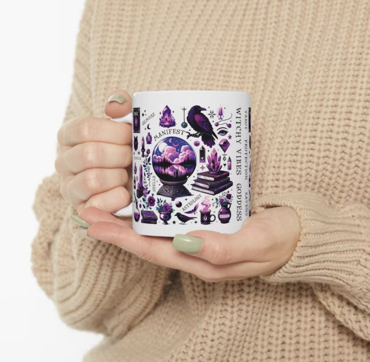 taza esoterica para brujas