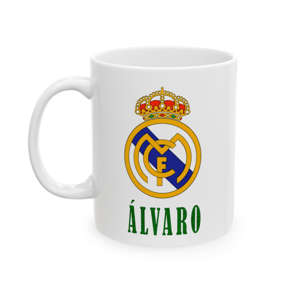 Taza futbol escudo Real Madrid