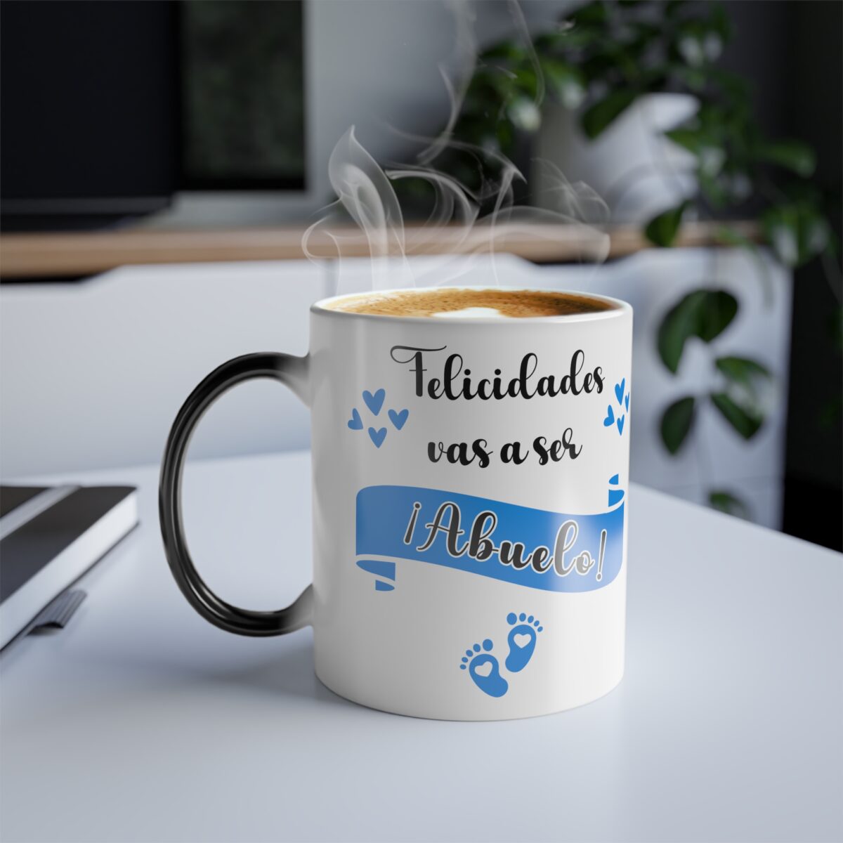 Taza mágica vas a ser abuelo