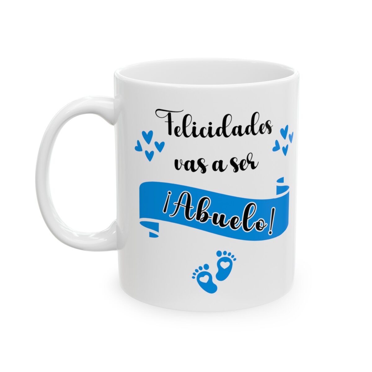 Taza felicidades vas a ser abuelo