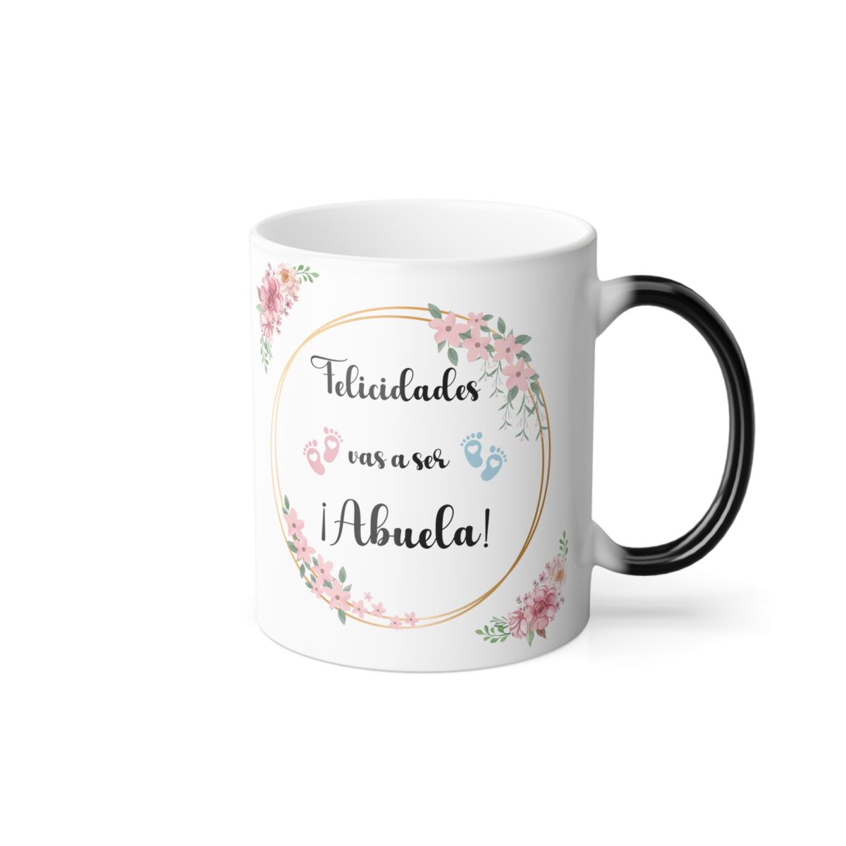 Taza magica Felicidades vas a ser abuela