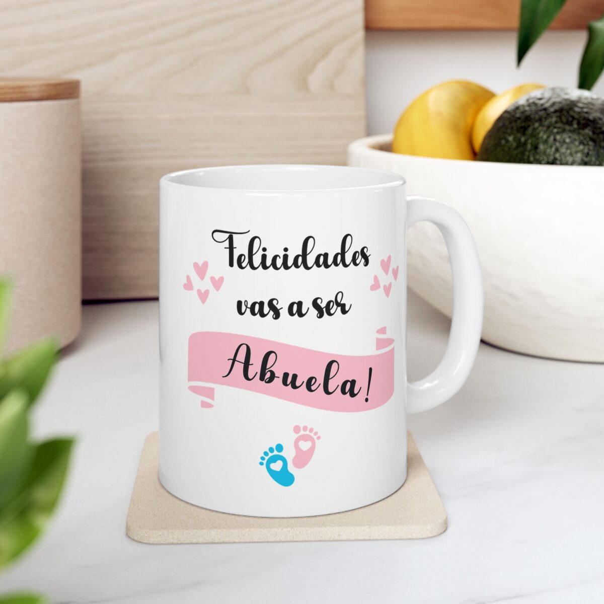 Taza vas a ser abuela