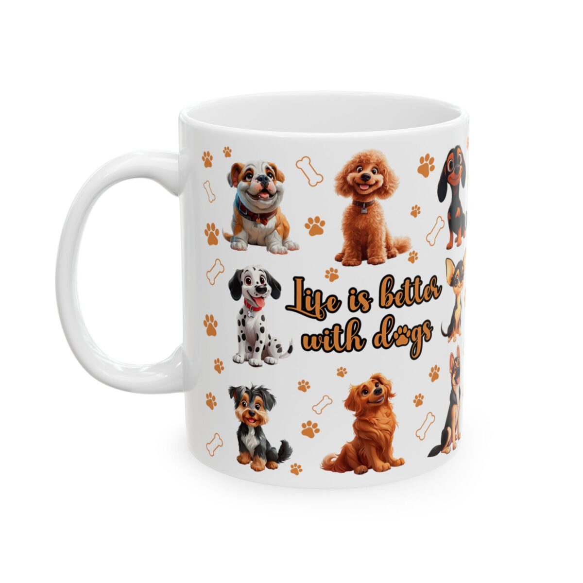 Taza amantes de los perros