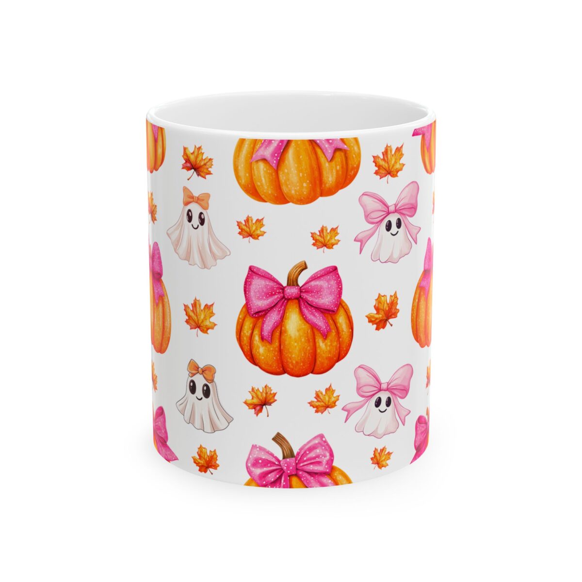 Taza halloween coquette cute ghost