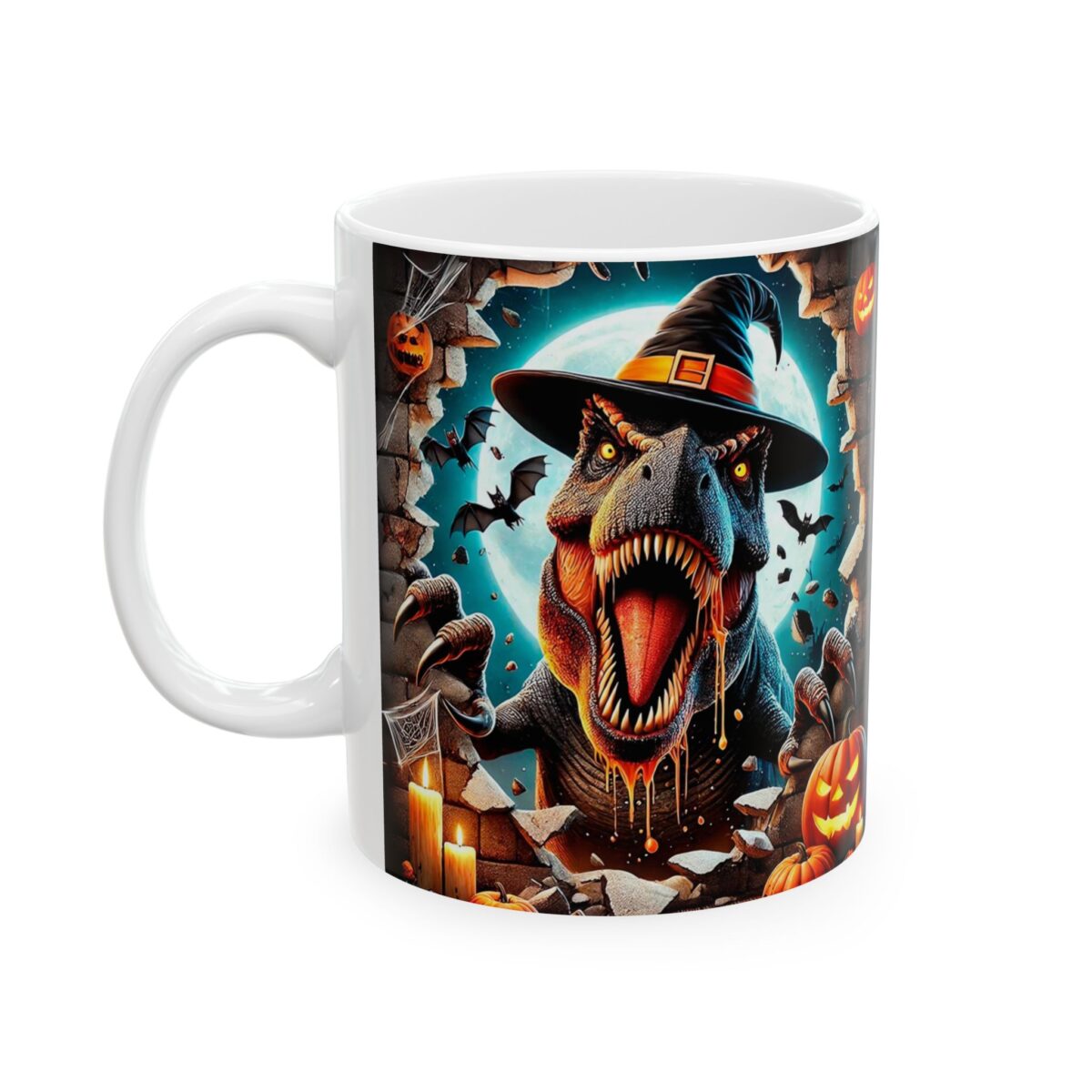 Taza Halloween T Rex