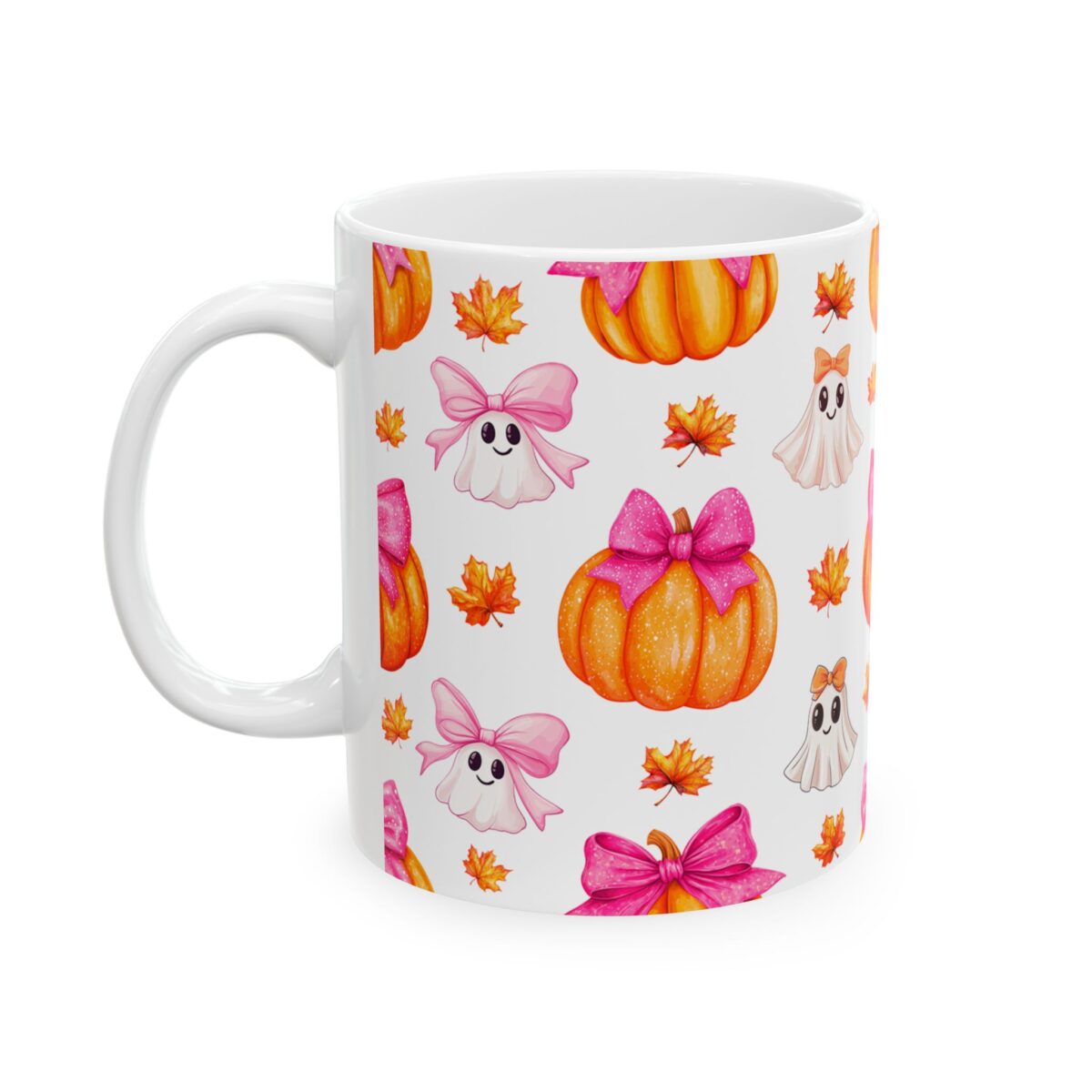 Taza halloween coquette cute ghost