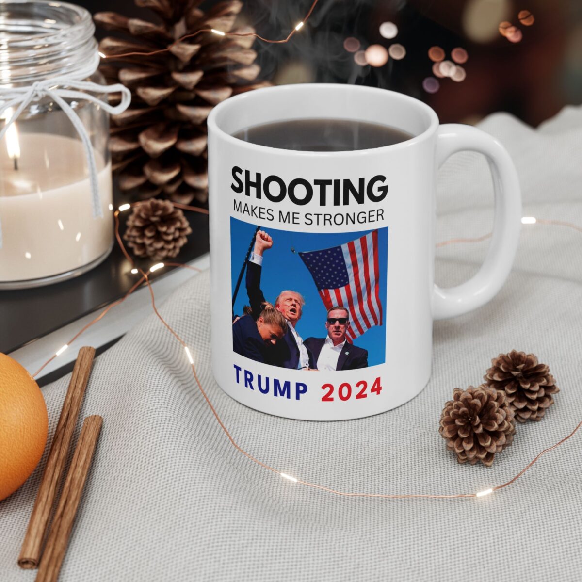 Taza Trump Shooting Makes me Stronger